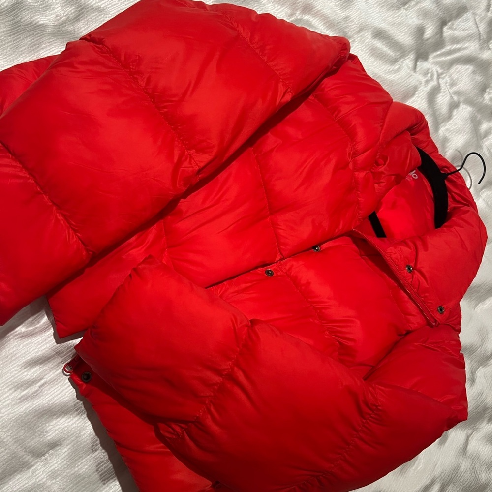 ALO Yoga Red Puffer Jacket